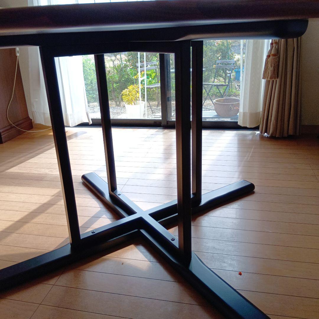 円形ダイニングテーブル 135cm 木製