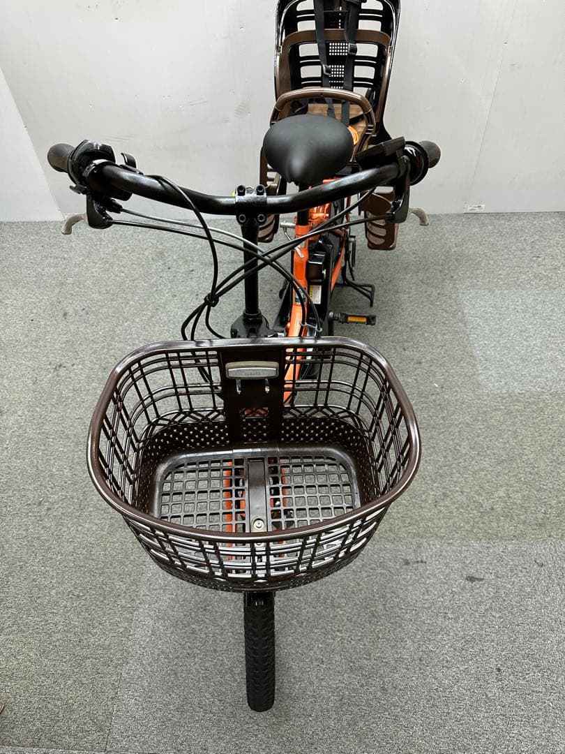 引き取り❗️チャイルドシート付き電動アシスト自転車　ヤマハパスバビー　お買い得品
