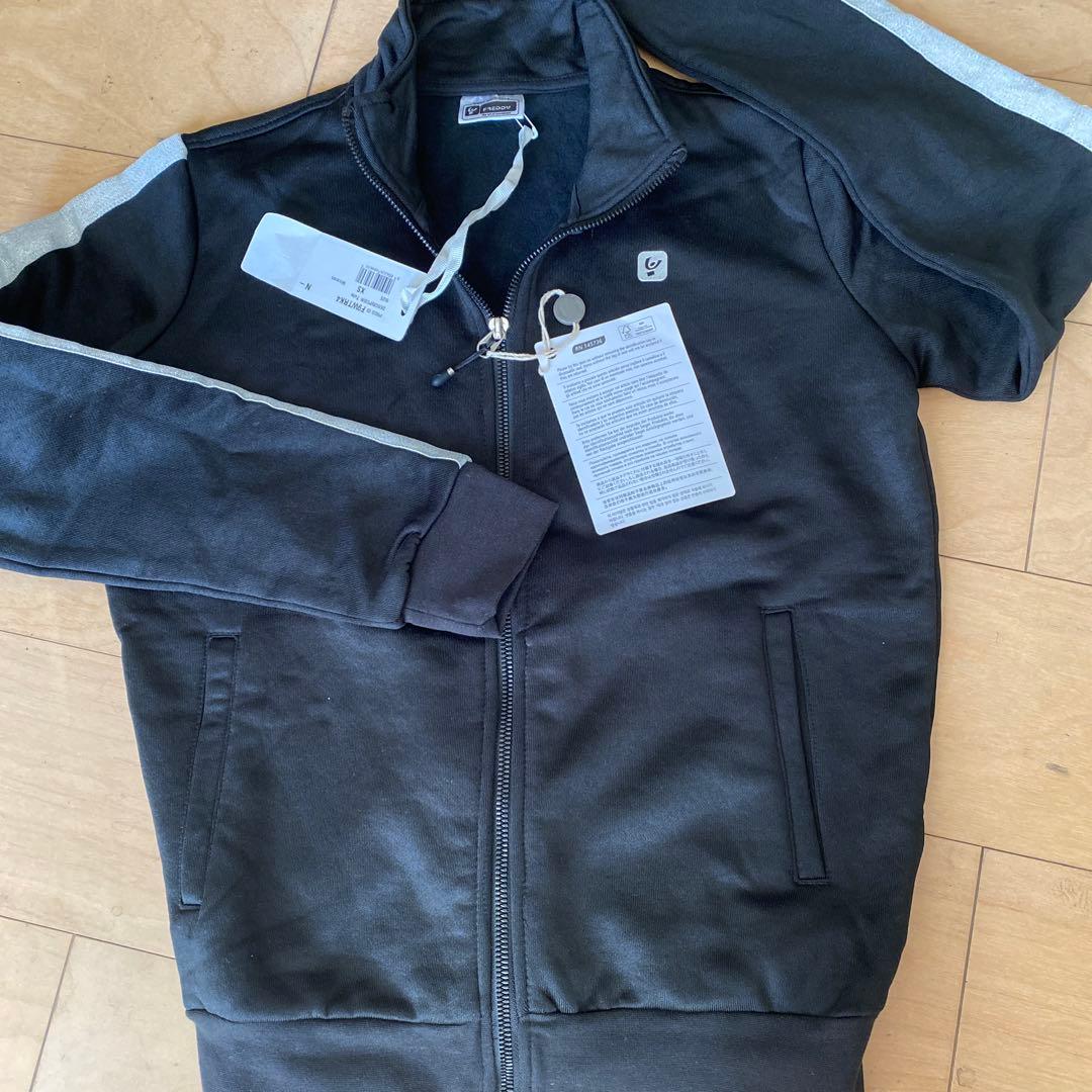 新品！フレディ　スウェット上下　黒
