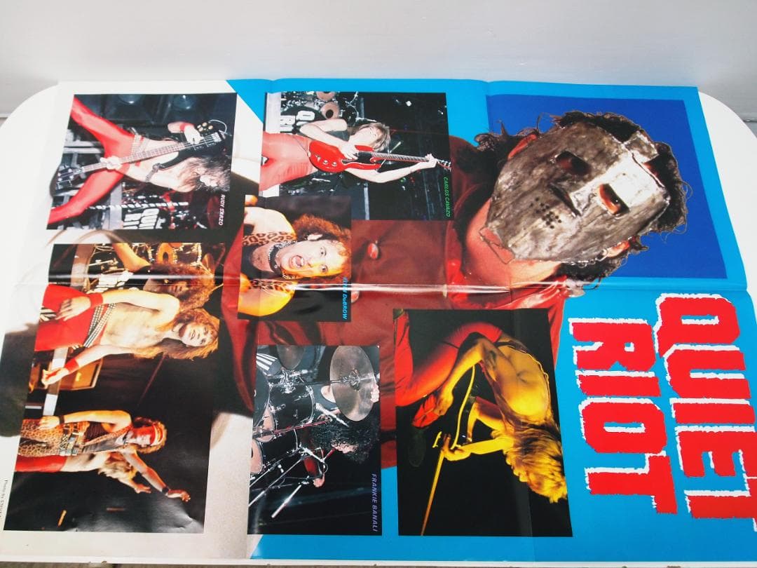 ポスター付！見本盤 QUIET RIOT CONDITION CRITICAL