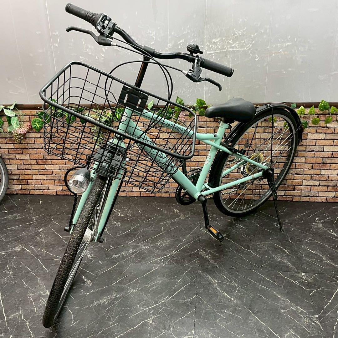 【122】一般車 シティー車 VERONIQUE ミントグリーン 26インチ