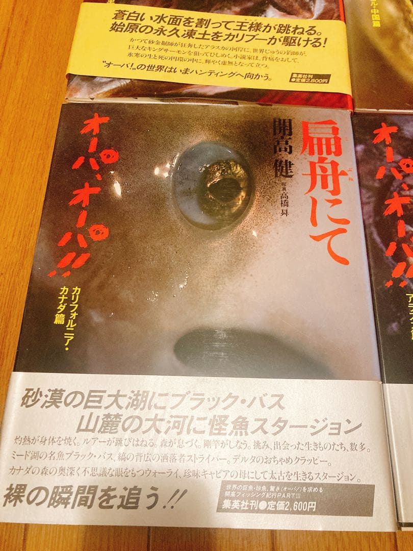 開高健　オーパ、オーパ！！　本　BOOK 5冊まとめ売り