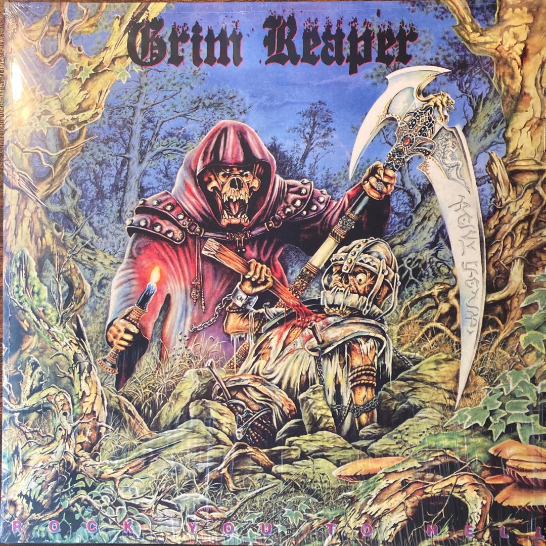 た*ヨ様 Grim Reaper 3枚セット　洋楽レコード