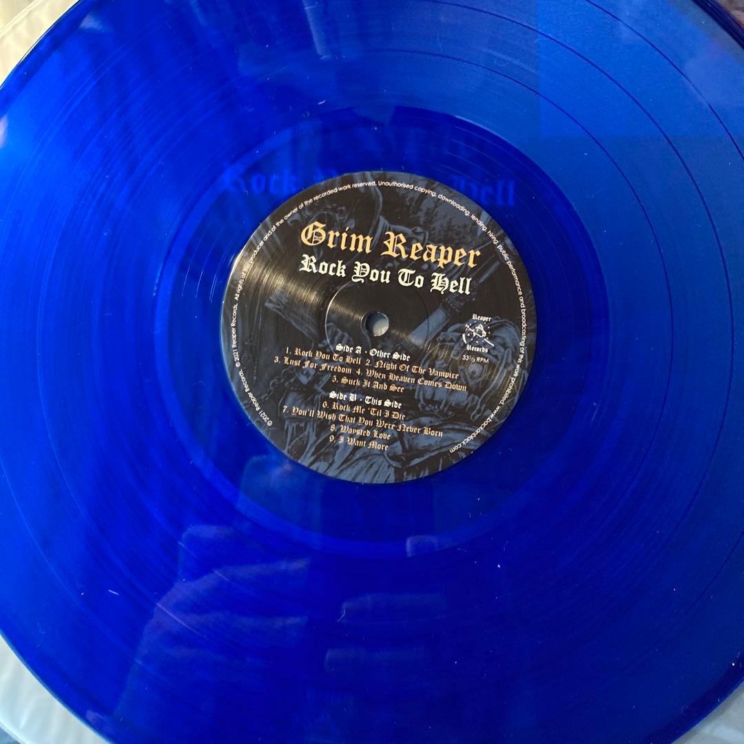 た*ヨ様 Grim Reaper 3枚セット　洋楽レコード