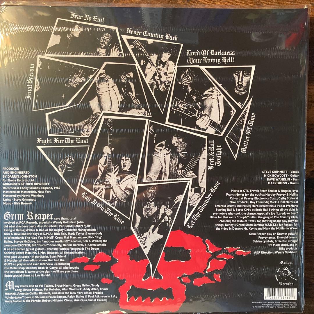 た*ヨ様 Grim Reaper 3枚セット　洋楽レコード