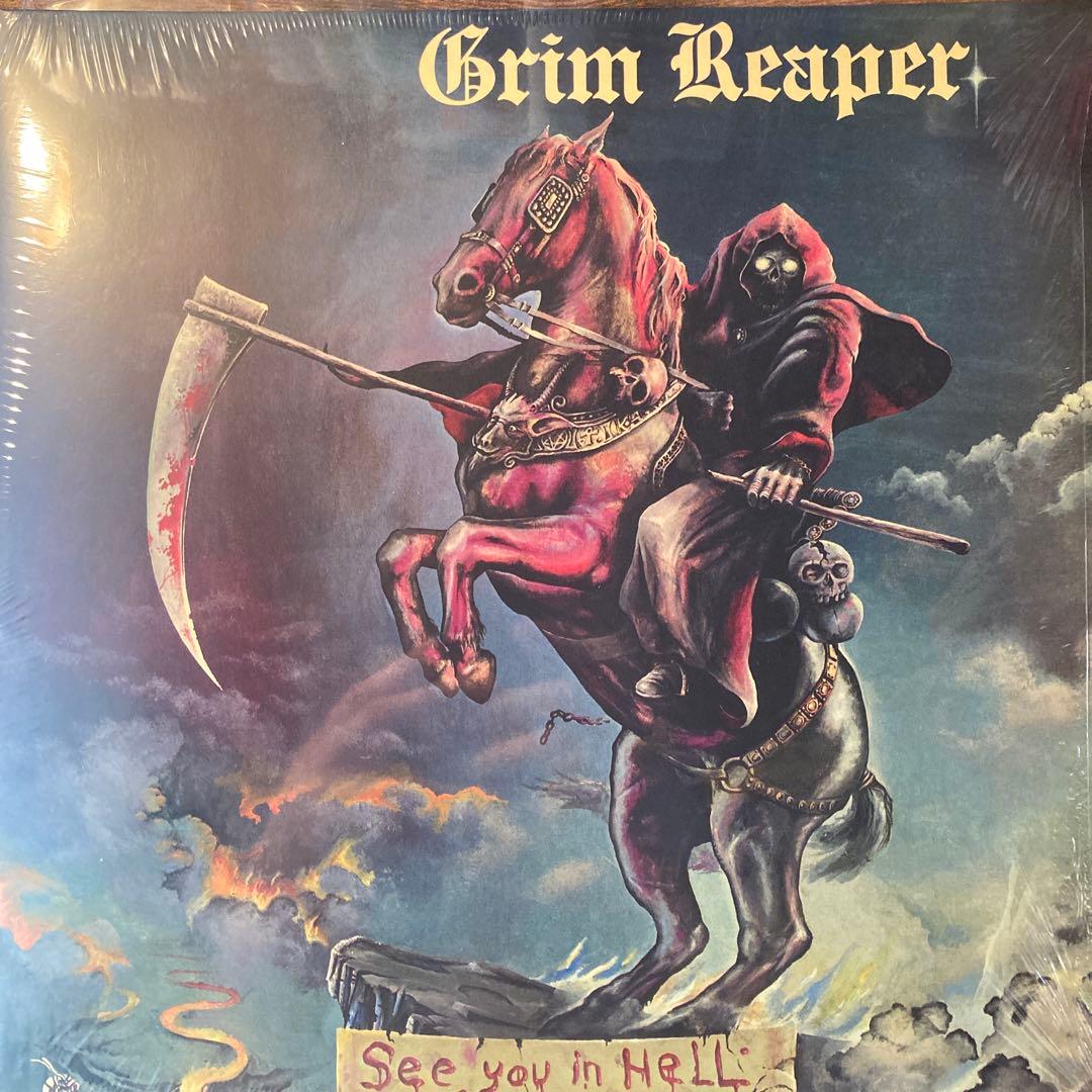 た*ヨ様 Grim Reaper 3枚セット　洋楽レコード