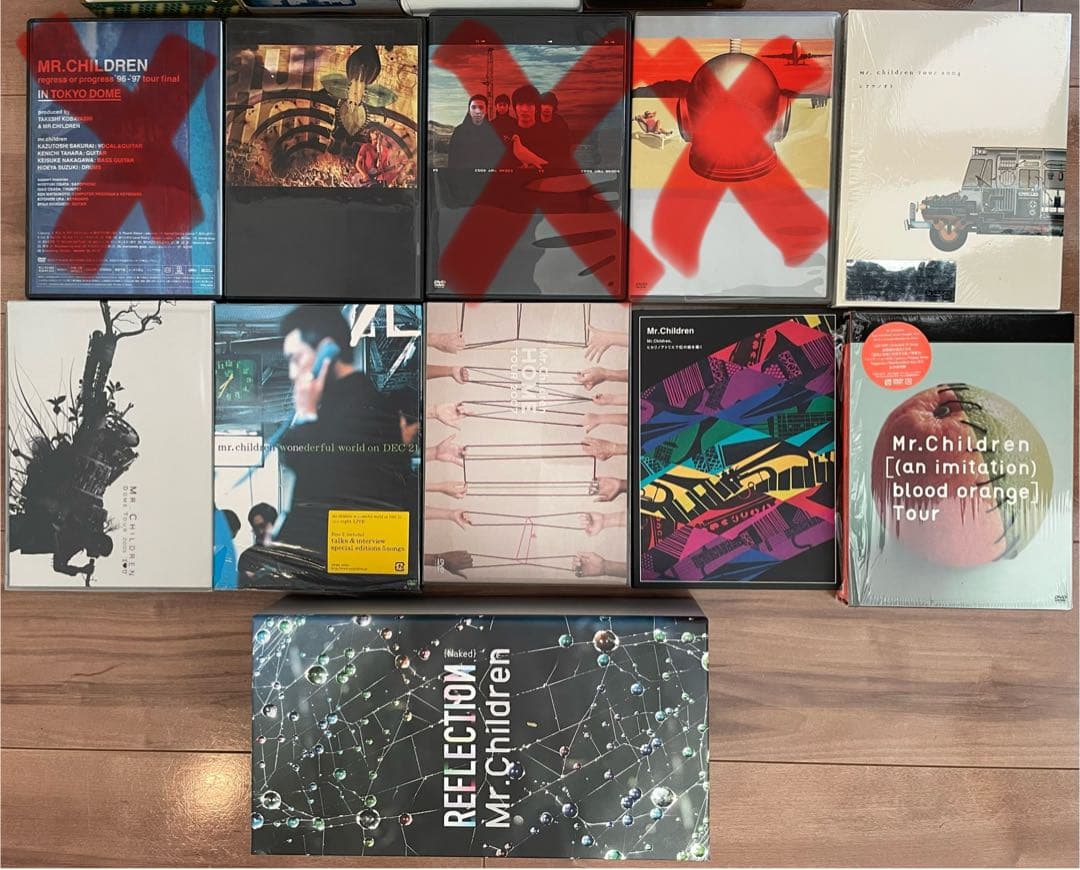 ＊Mr.Children＊DVD 8•VHS 4