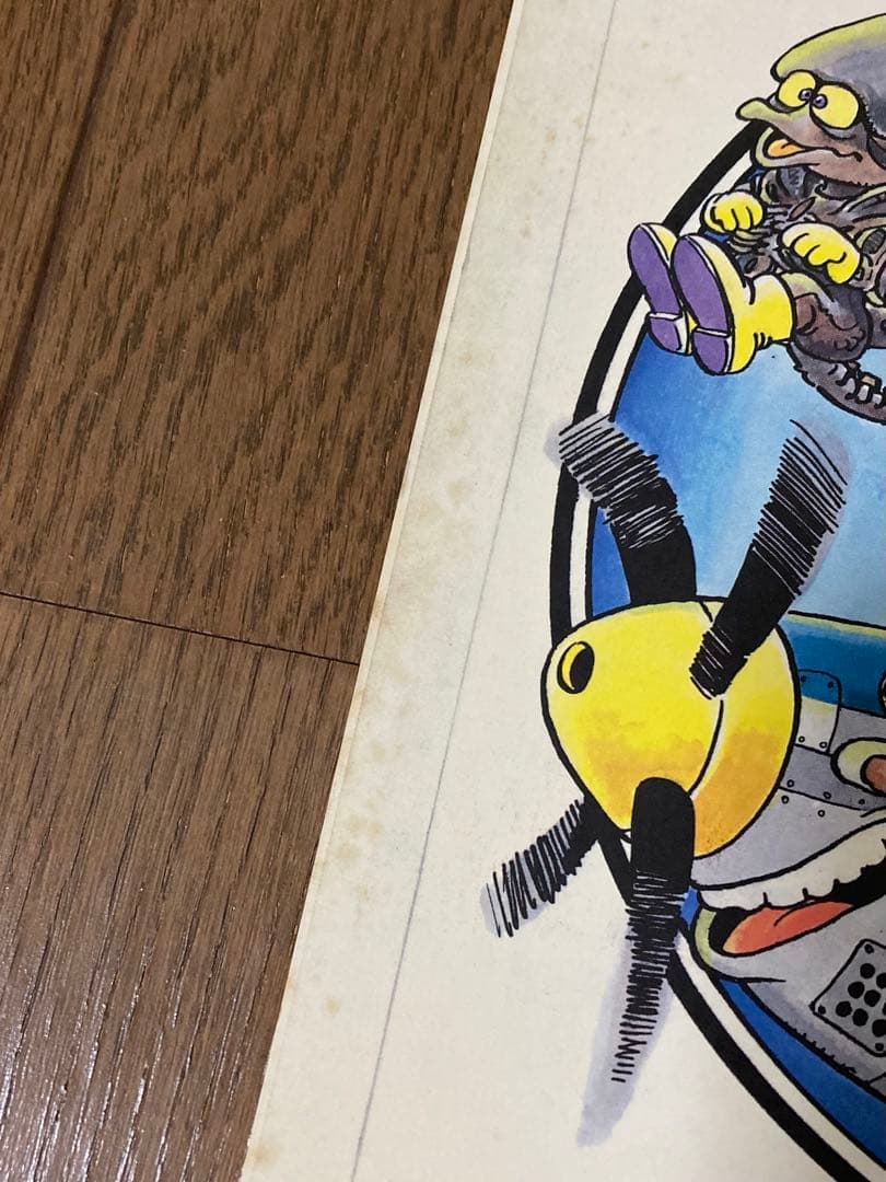 鳥山明 Dr.スランプ複製原画4枚