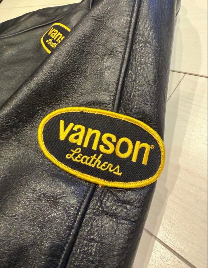 VANSON レザー ライダース / ボンバージャケット