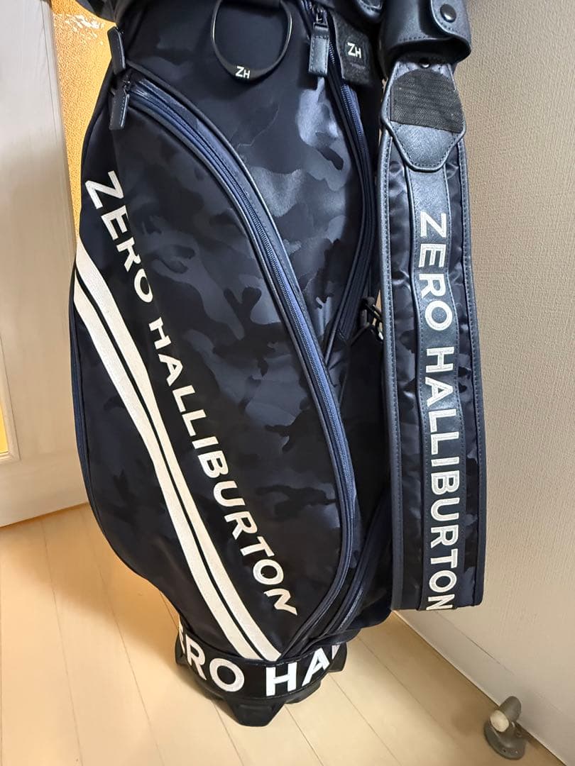 ZERO HALLIBURTON　キャディバッグ　Limonta　ネイビーカモ