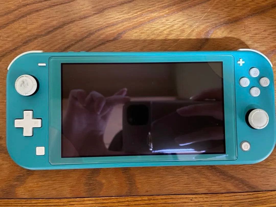 Nintendo Switch Lite ターコイズ　ジャンク品(水没)