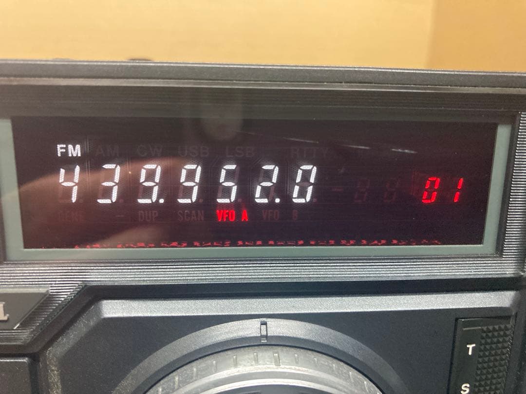 icom IC-３７１　トランシーバー　電源ケーブル付属