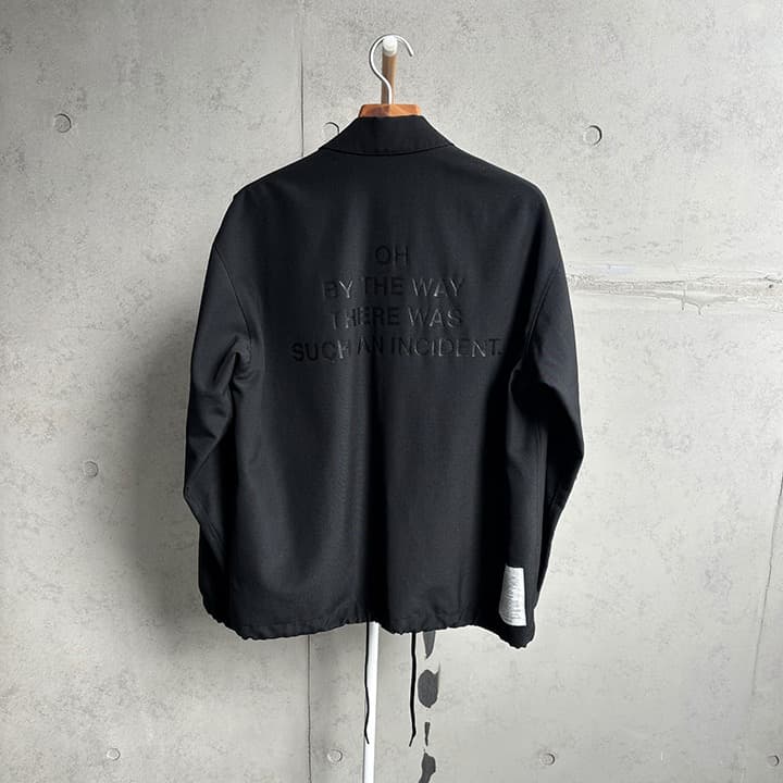 【MB × ADAM ET ROPE アダムエロペ】メッセージコーチジャケット