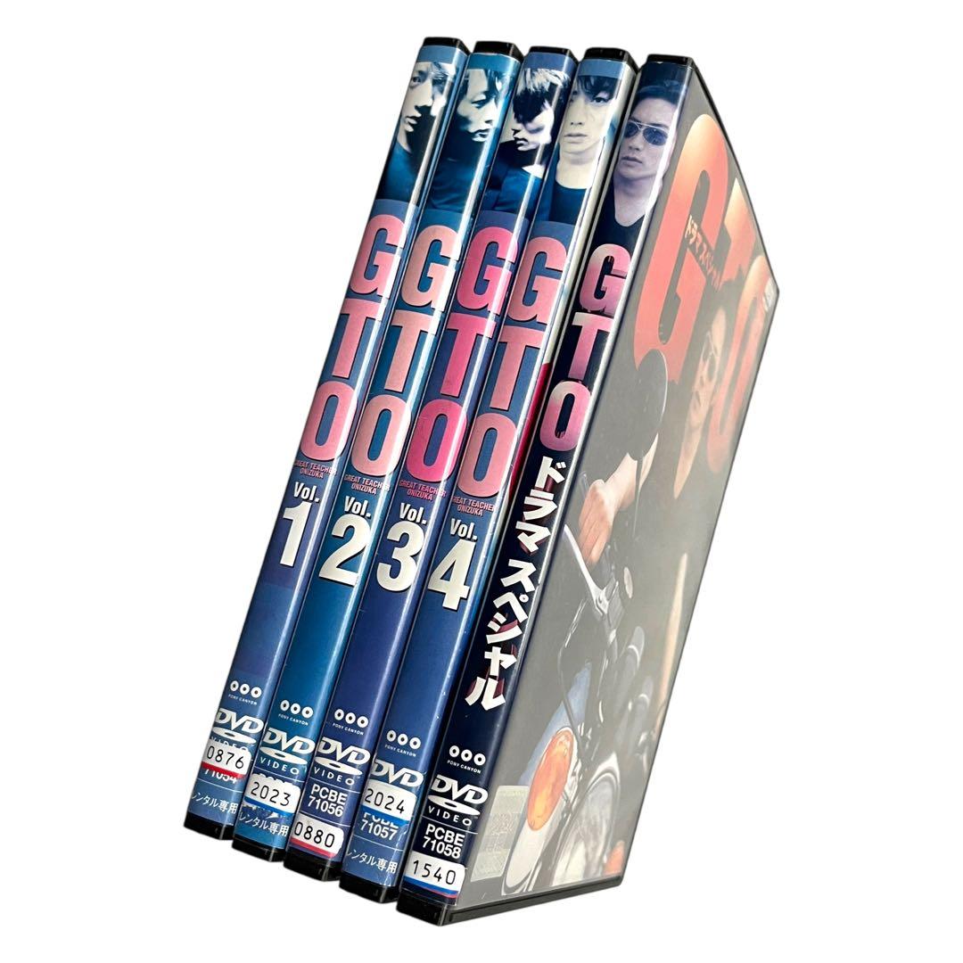 新品ケース DVD 「GTO」 全5巻 SP付き‼︎ 反町隆史 松嶋菜々子 小栗旬