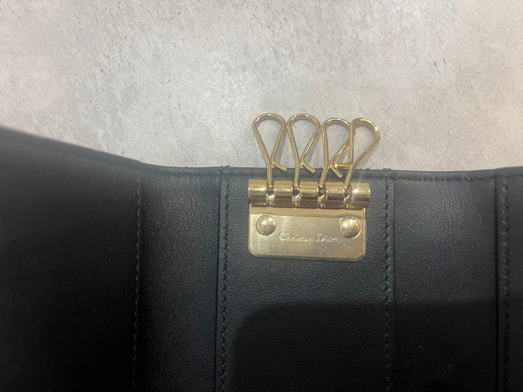 Christian Dior キーケース ブラック