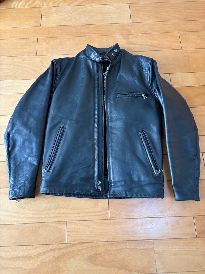 gardenpeopleSchott 641 シングルライダースジャケット