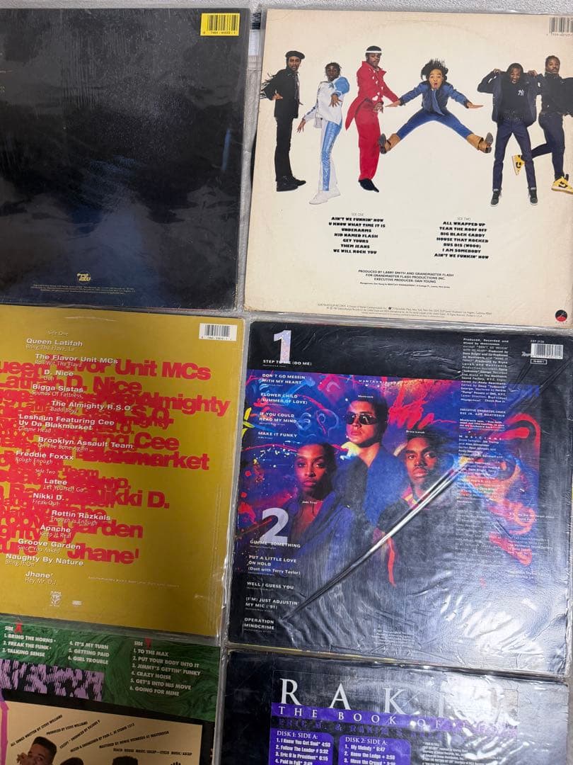 90's Hiphop オリジナル LPレコード9枚セット