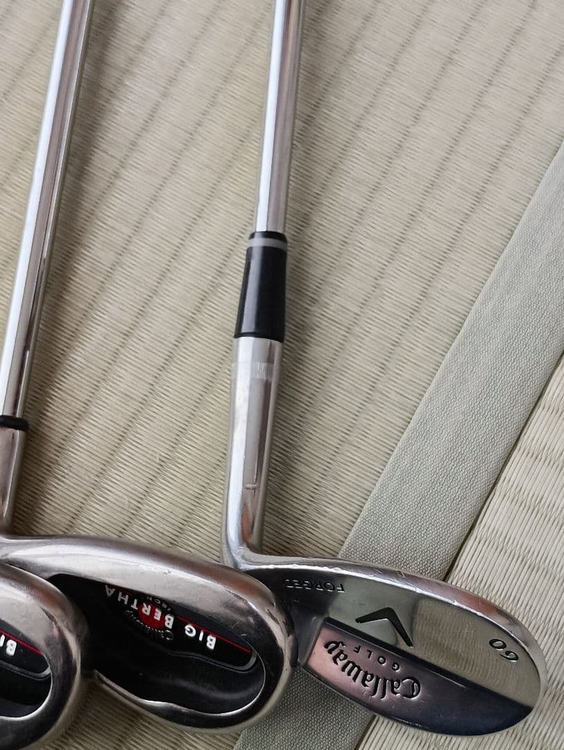 Callaway ビッグバーサアイアン8本 & ウェッジ60°1本