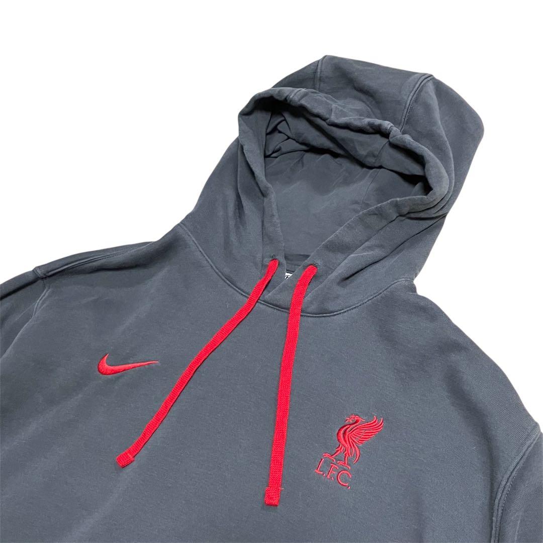 24-25 リバプールFC NIKE製 スウェット パーカー フーディー XL