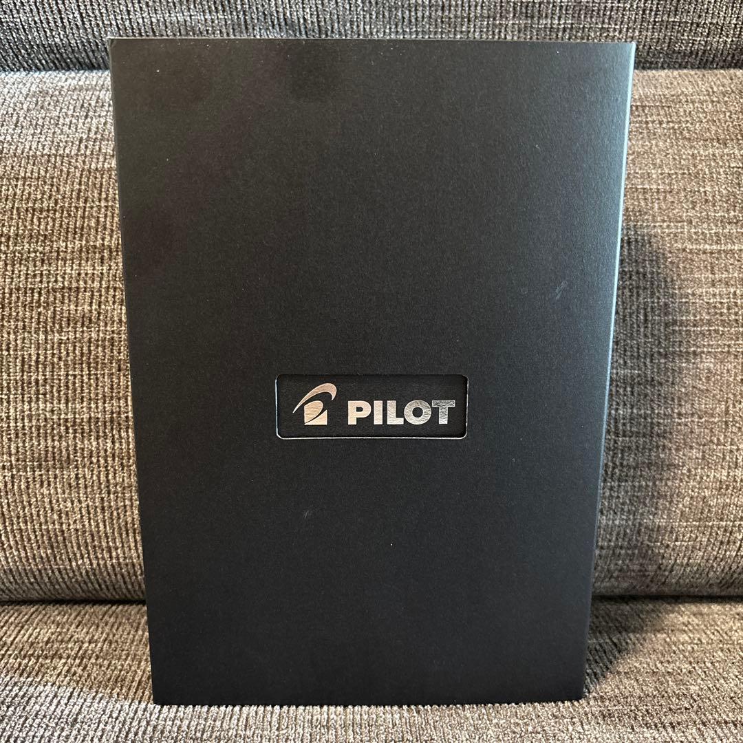 PILOT 万年筆 ブラック 専用ケース付き