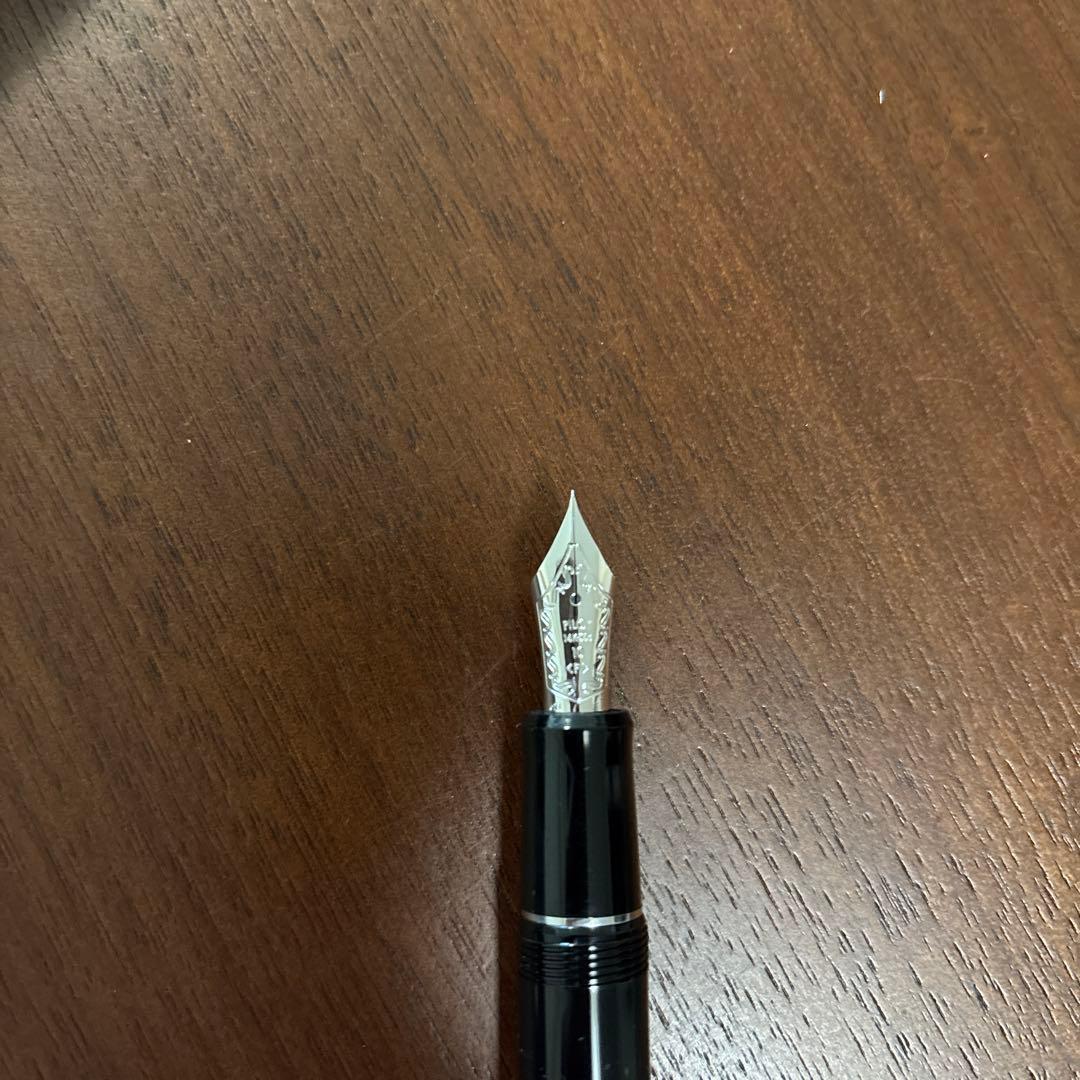 PILOT 万年筆 ブラック 専用ケース付き