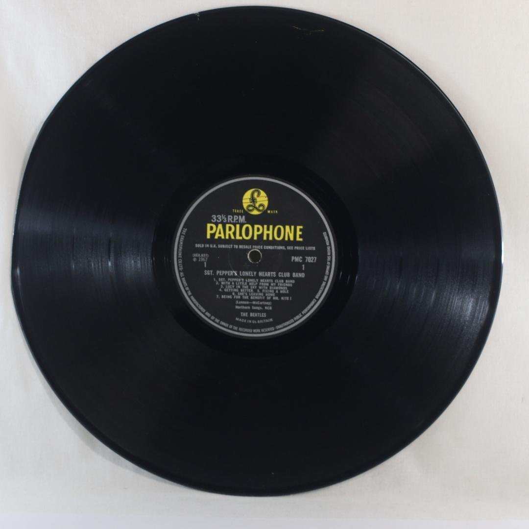 英LP The Beatles Sgt. Pepper's 1stプレスMono
