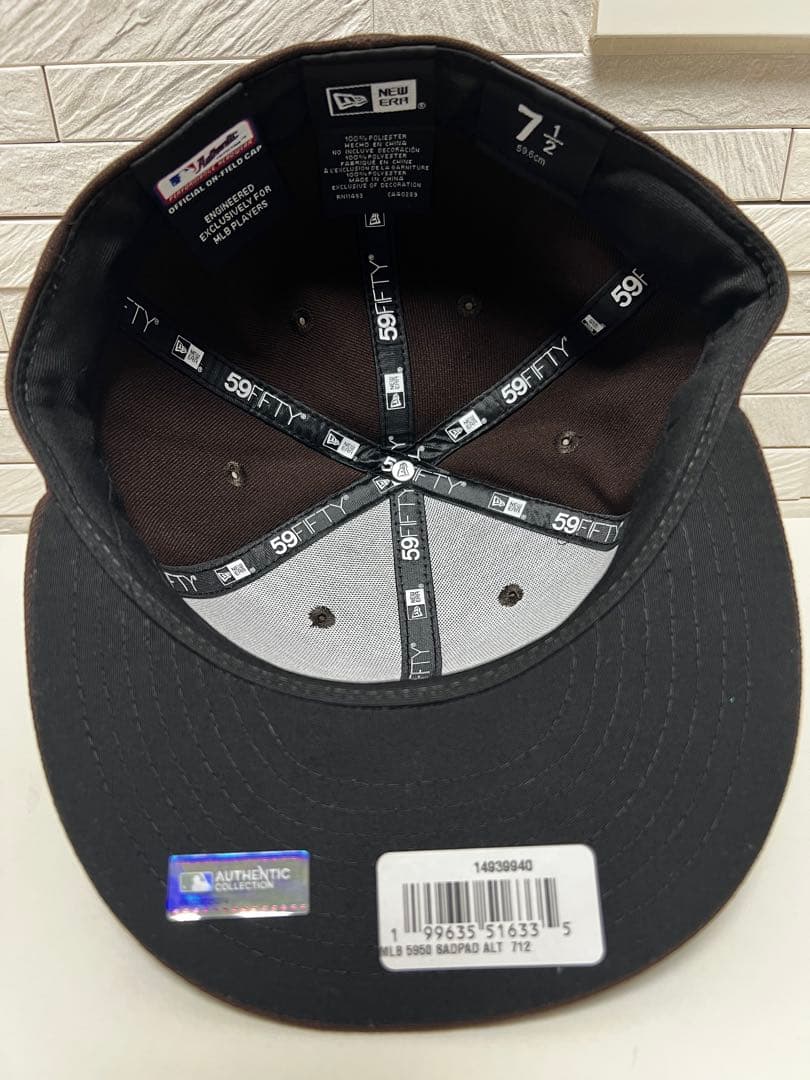 パドレス 2025ポストシーズン 59FIFTY 7 1/2 新品未使用