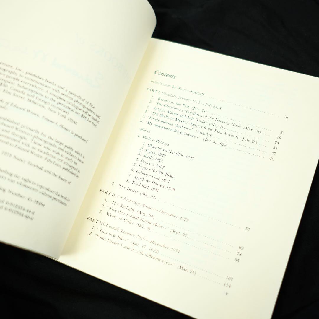 The Daybooks of Edward Weston 洋書　写真集　初版