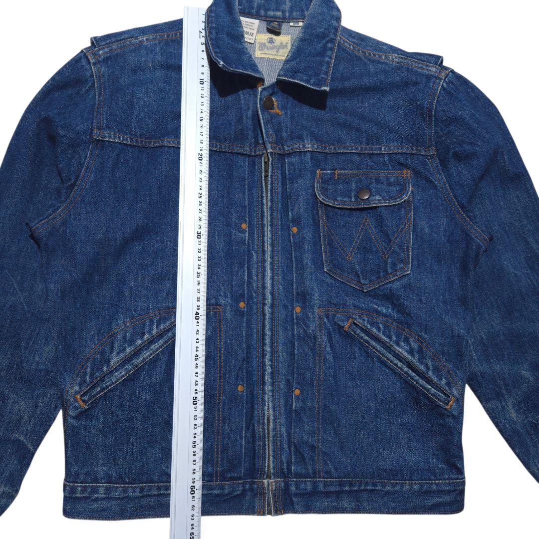 Wrangler 11MJZデニムジャケット 縦ベル 日本製復刻 ジップGジャン