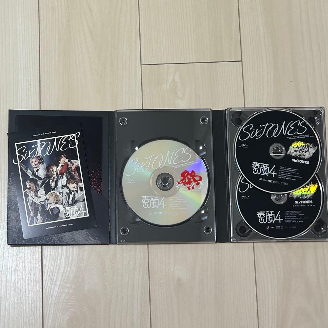 素顔4 SixTONES CHANGETHEERA チェンエラ DVD