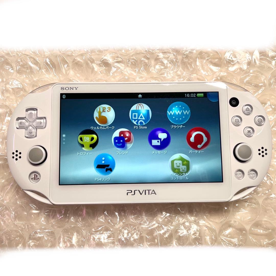 PS VITA 本体 外箱 PCH-2000 ホワイト ZA12