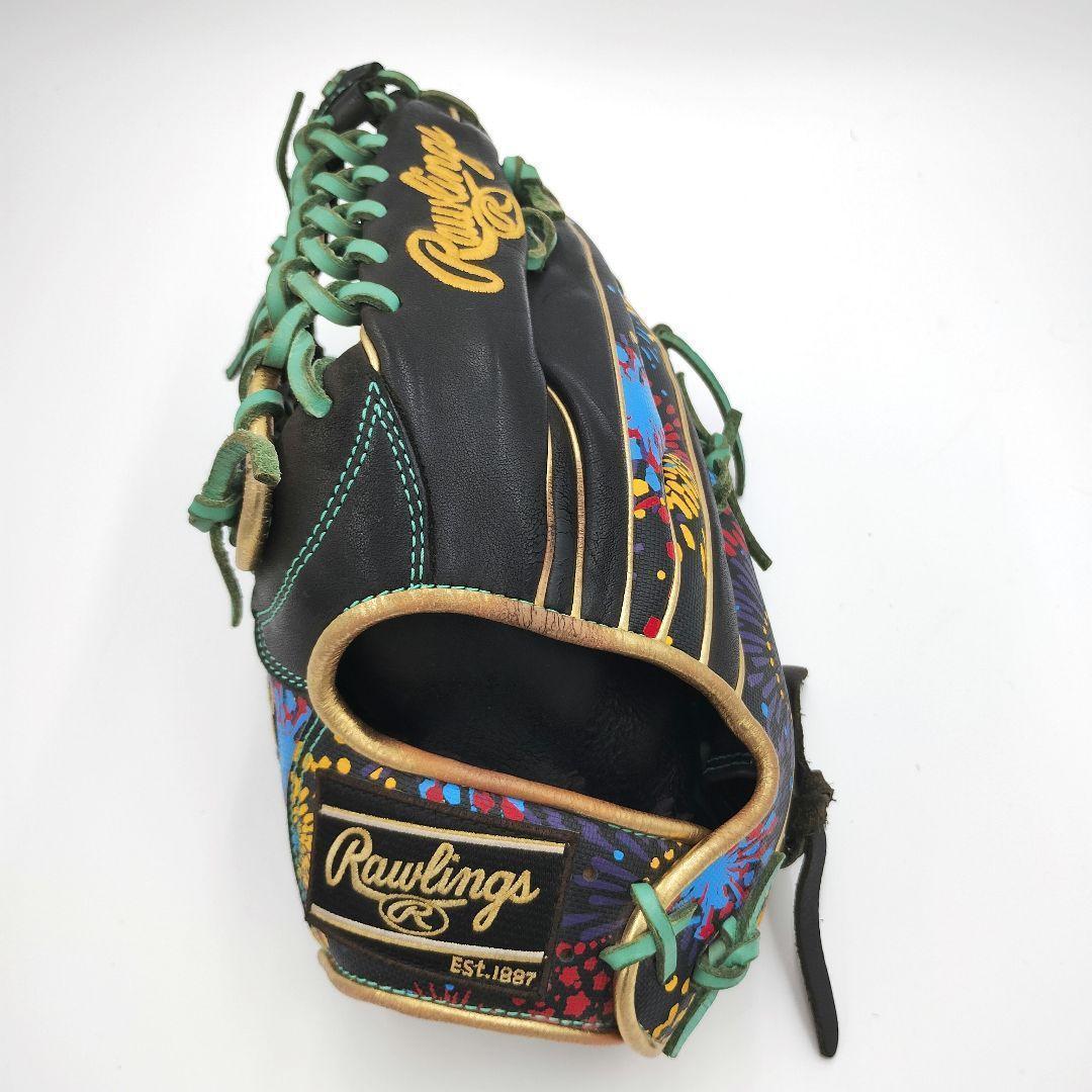 希少 ローリングス HOH GRAPHIC 軟式用 外野手 左投げ 花火モデル