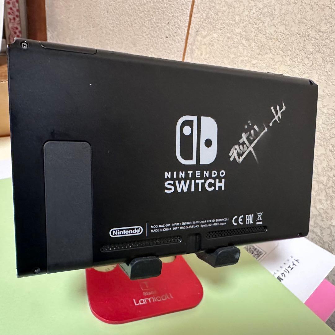 Nintendo Switch 本体のみ FF14 開発者 サイン入り