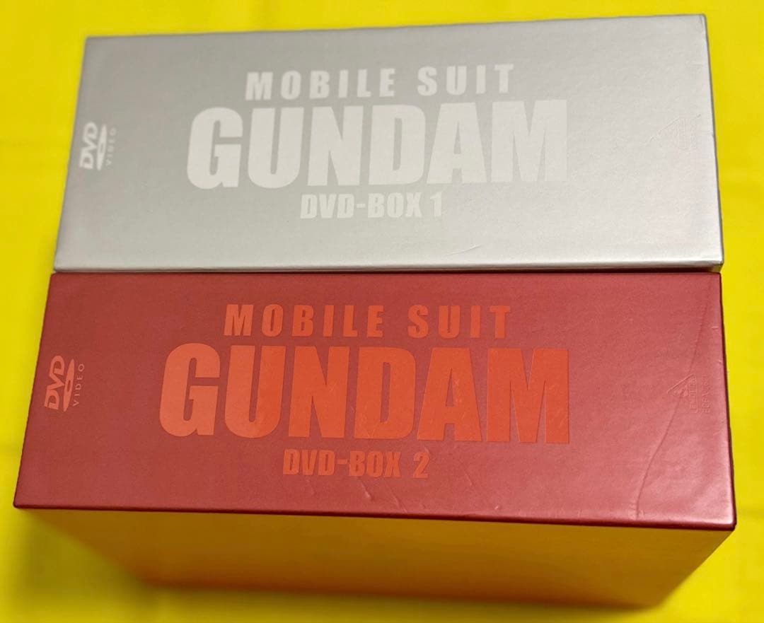 初回限定生産機動戦士ガンダム DVD-BOX 1とBOX-2のセット