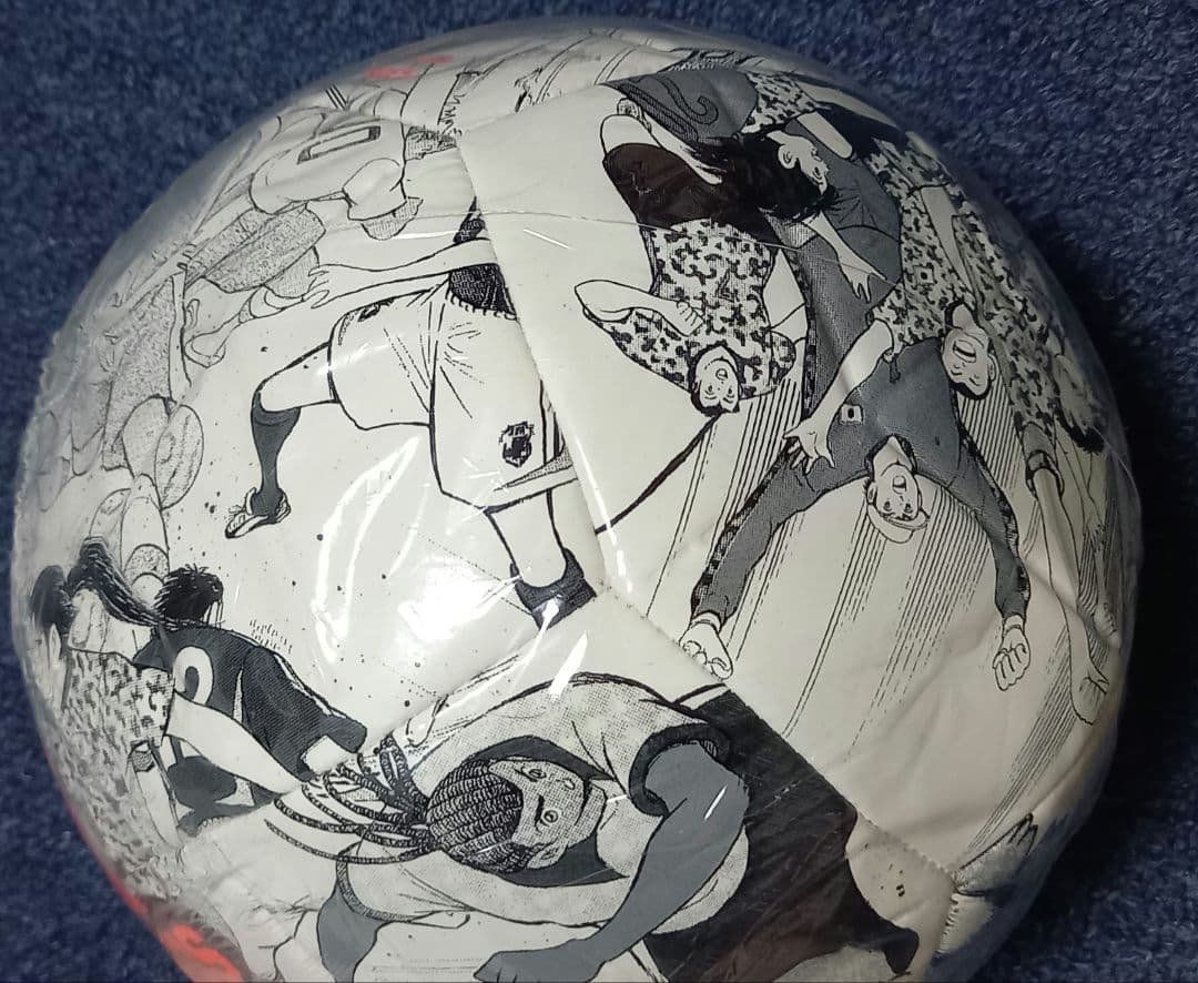 キャプテン　翼　サッカー、ボール、アディダス、5号球、新品、JFA公認球