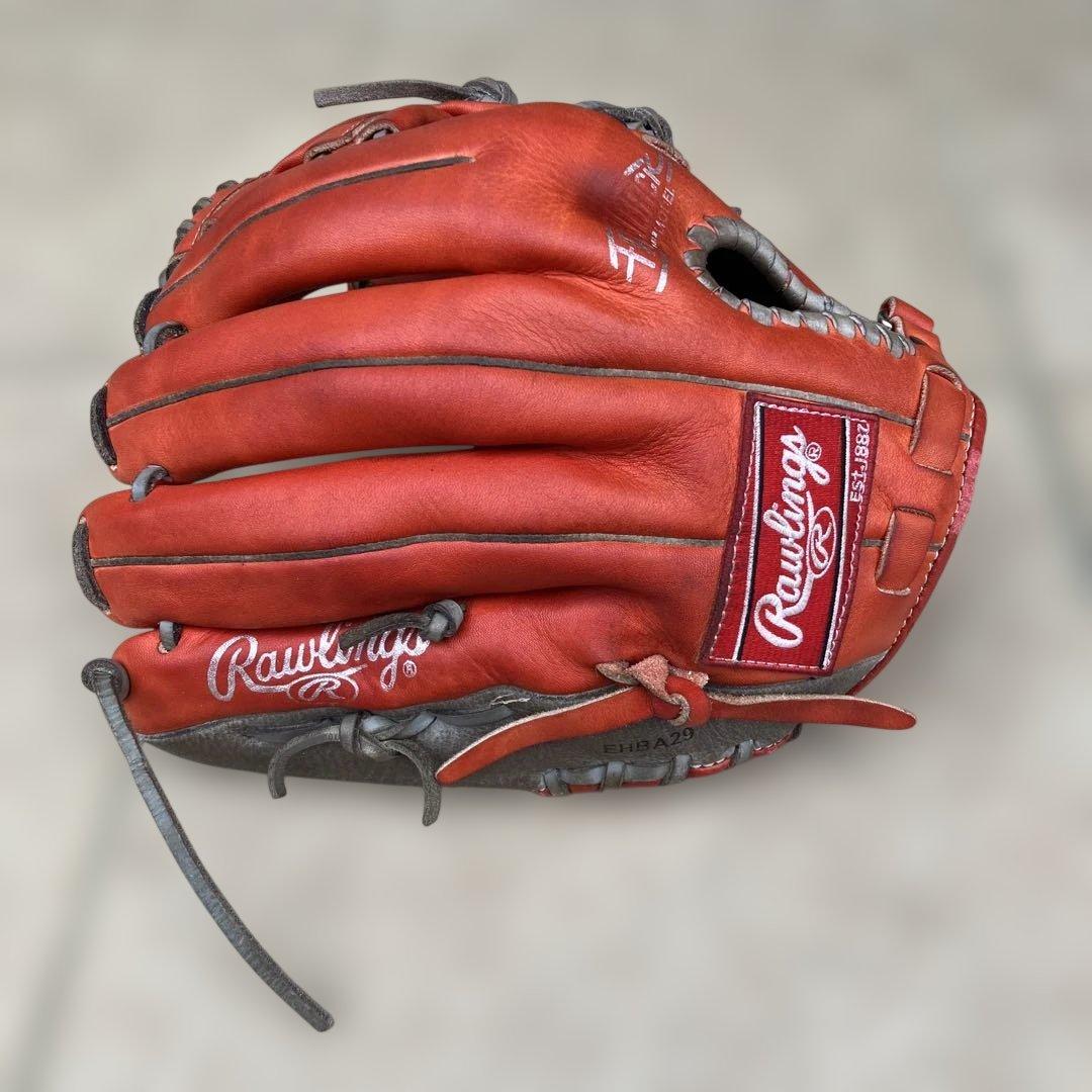 Rawlings 軟式グローブ オレンジ　一般軟式用　　　　WBC