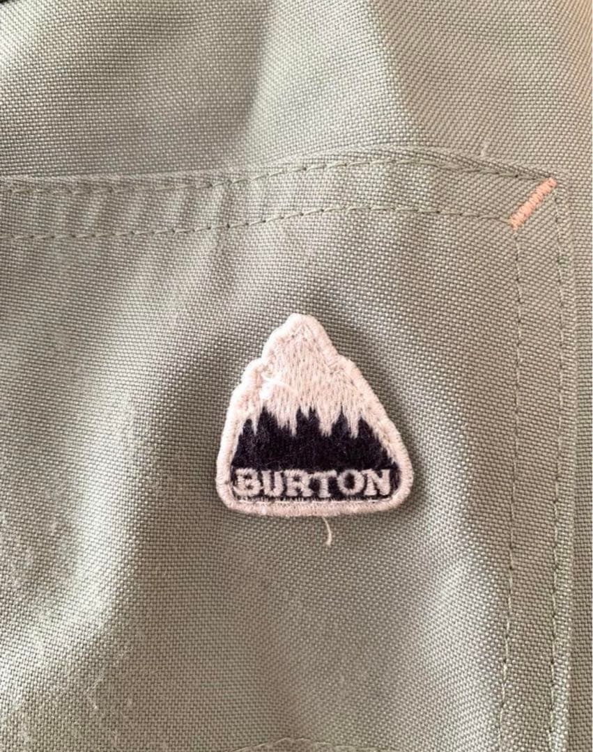 【スノーボードウェア】 カーキM size ビブパンツ <<Burton>>