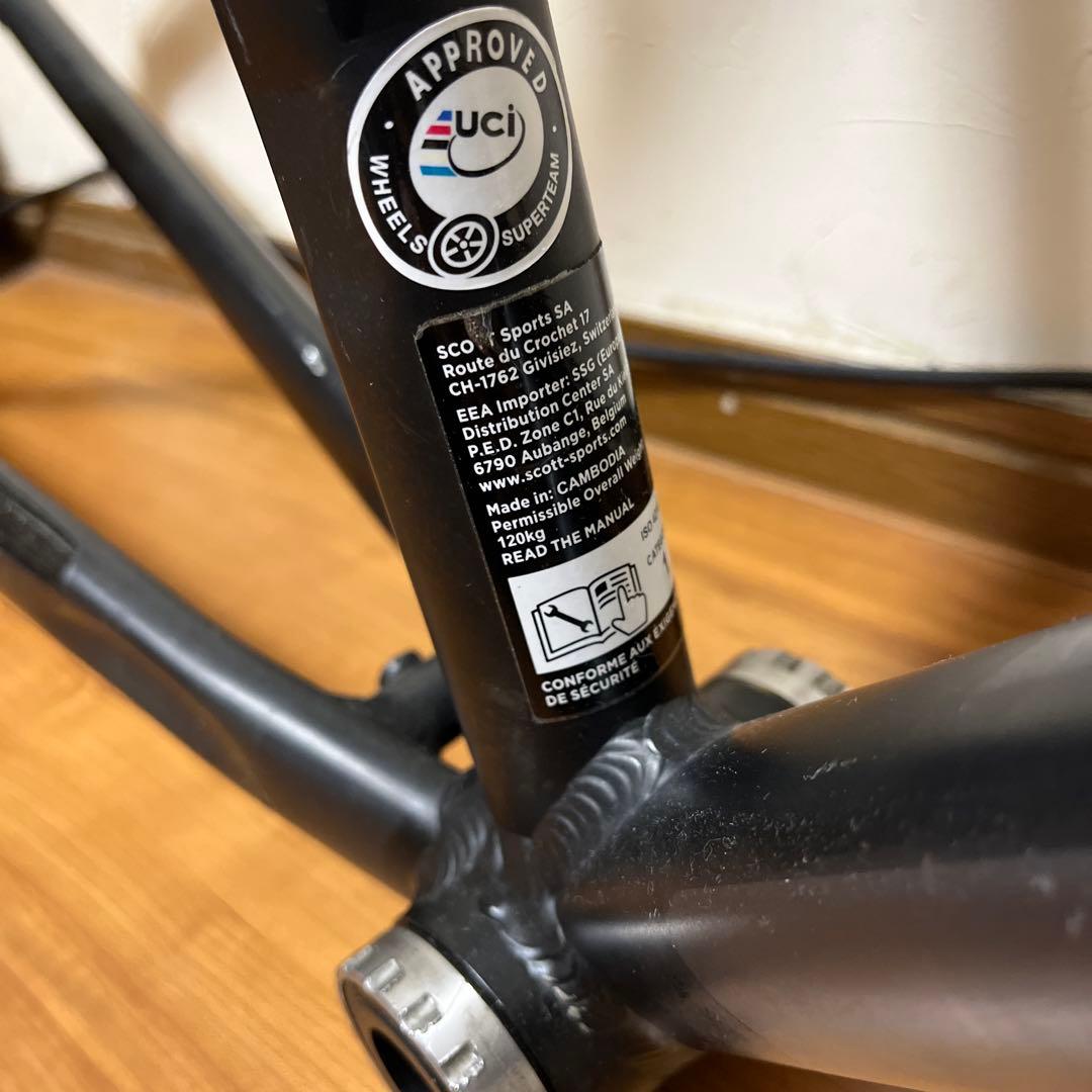 Scottフレーム自転車