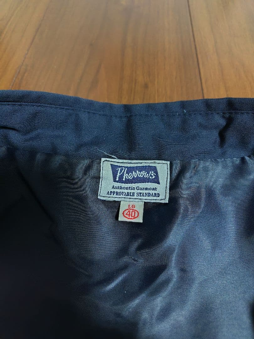 Pherrow's　COACH JACKET　　U.S. Steelワッペン紺