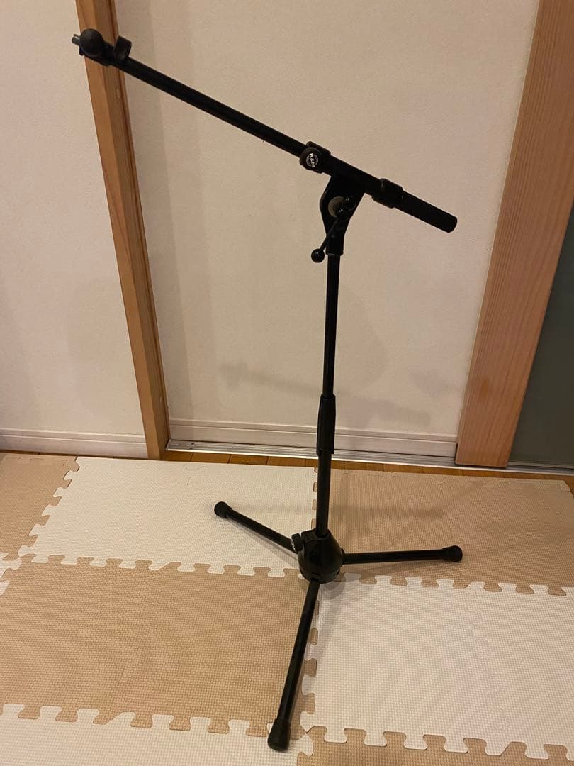K&M マイクスタンド　ショートサイズ