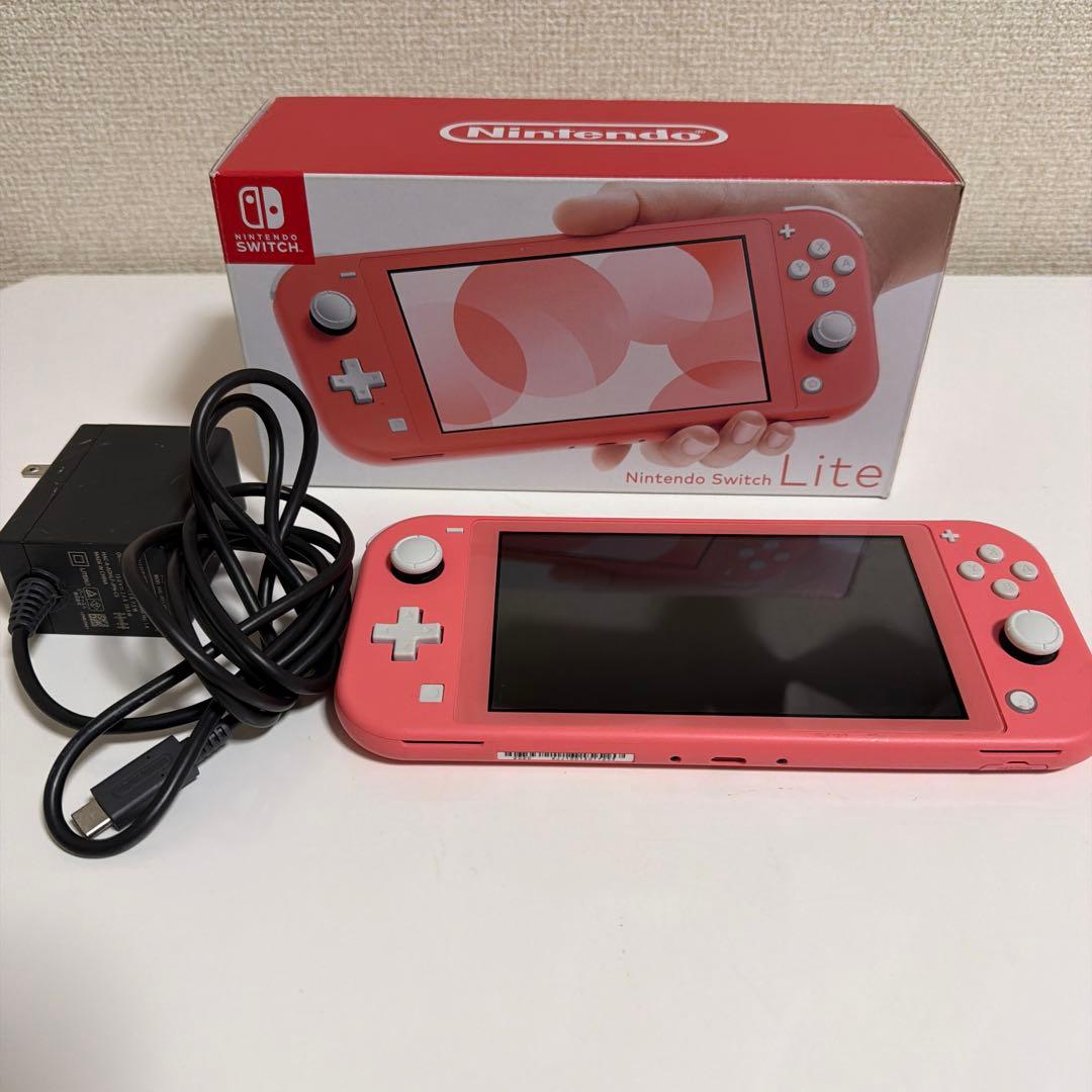【美品】ニンテンドー スイッチライト コーラル