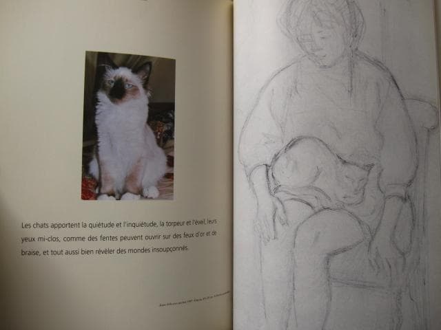 アート・デザイン・音楽 Alain Vircondelet Les chats de Balthus