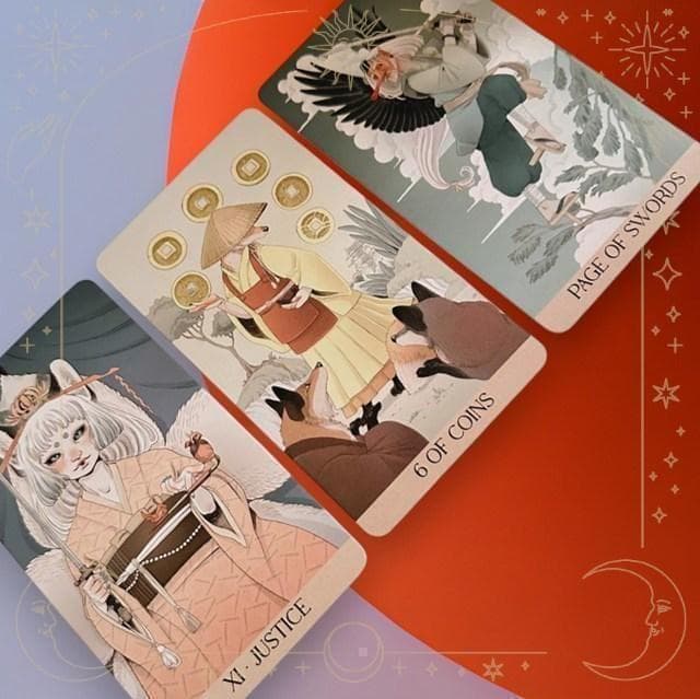 【正規品タロットカード】人気デッキ✨日本伝承の世界✨日本の妖怪を描いたタロット