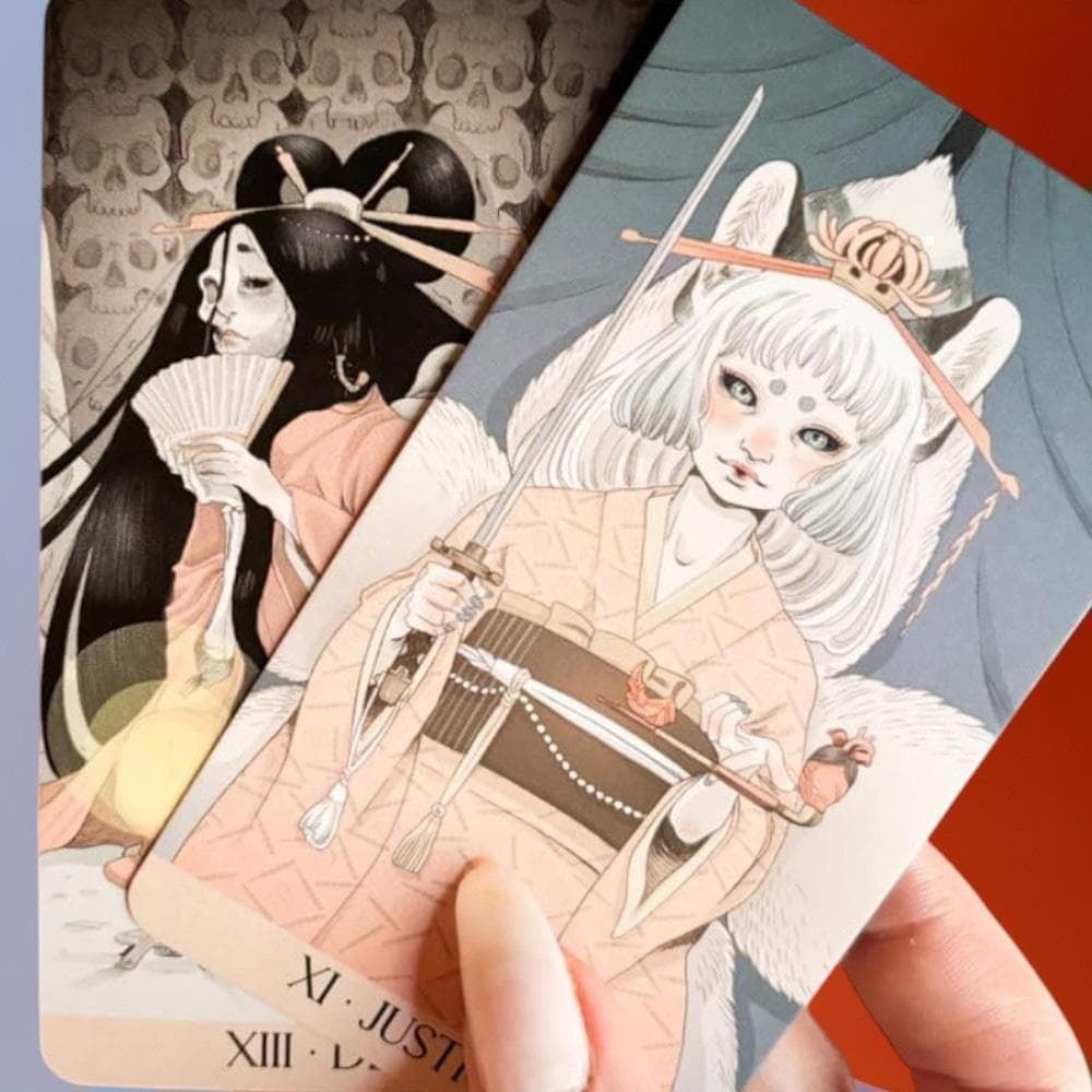 【正規品タロットカード】人気デッキ✨日本伝承の世界✨日本の妖怪を描いたタロット