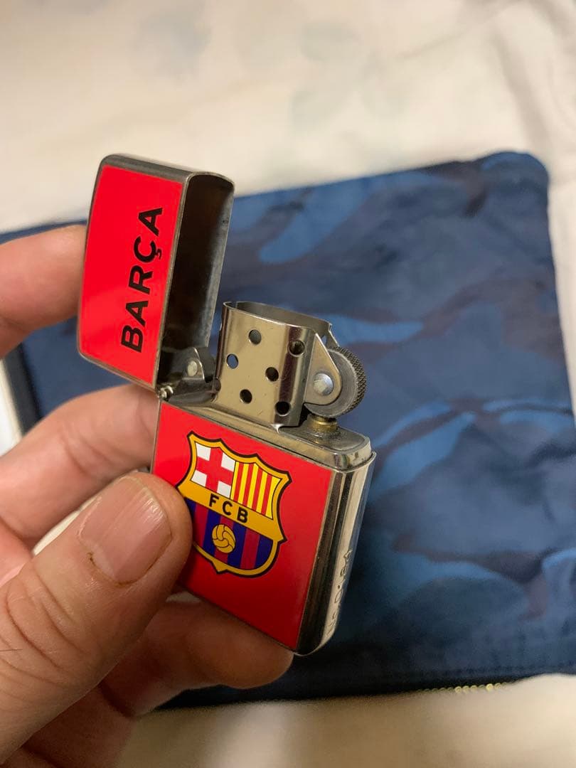 FC Barcelona Zippoライター 2005年製　完全限定版。