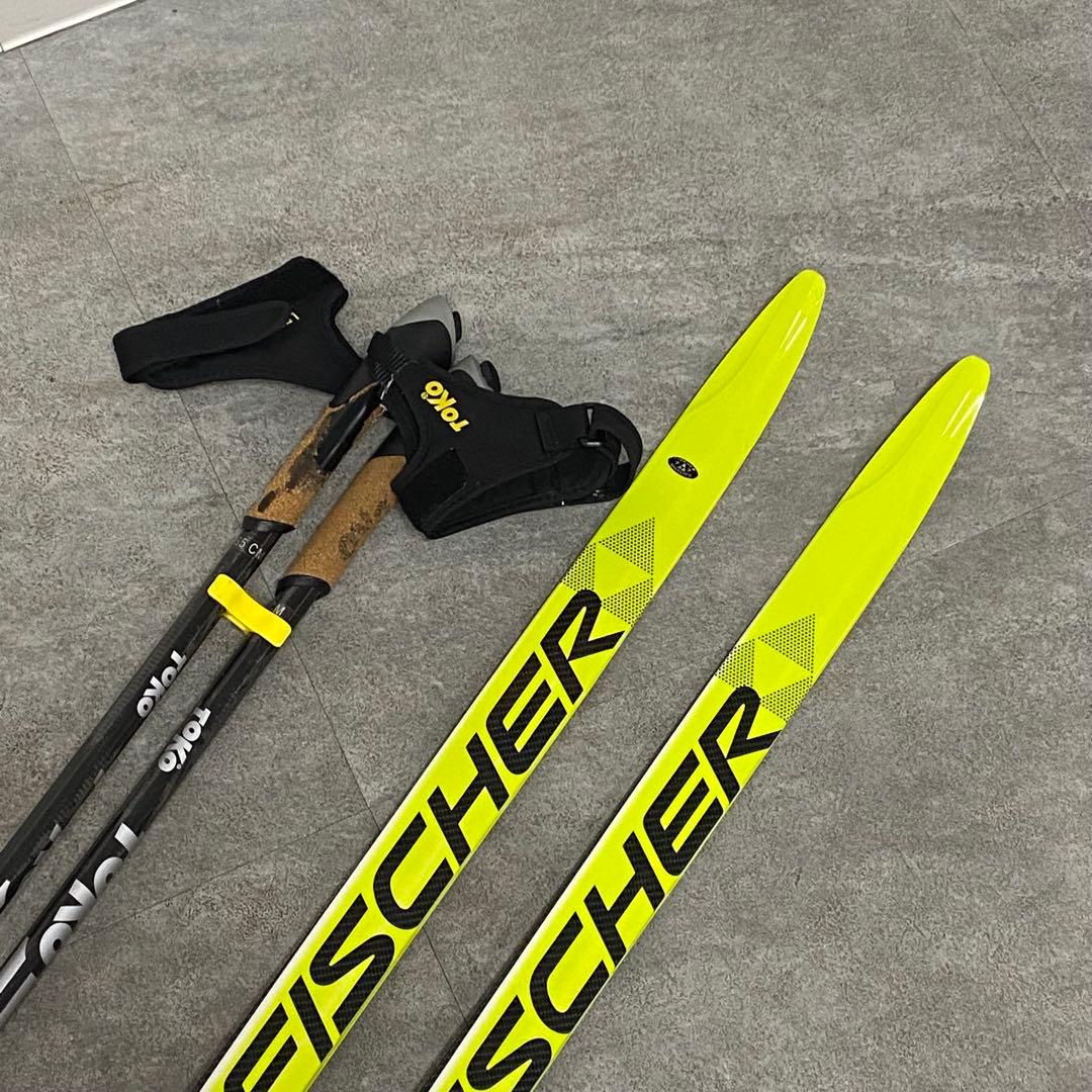 FISCHER RCS 187cm クロスカントリースキー B121