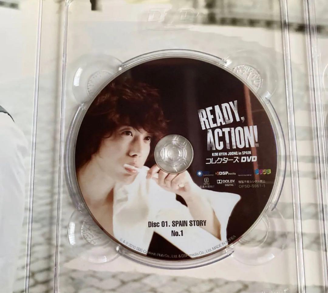 邦画・日本映画 READY, ACTION! KIM HYUN JOONG DVD