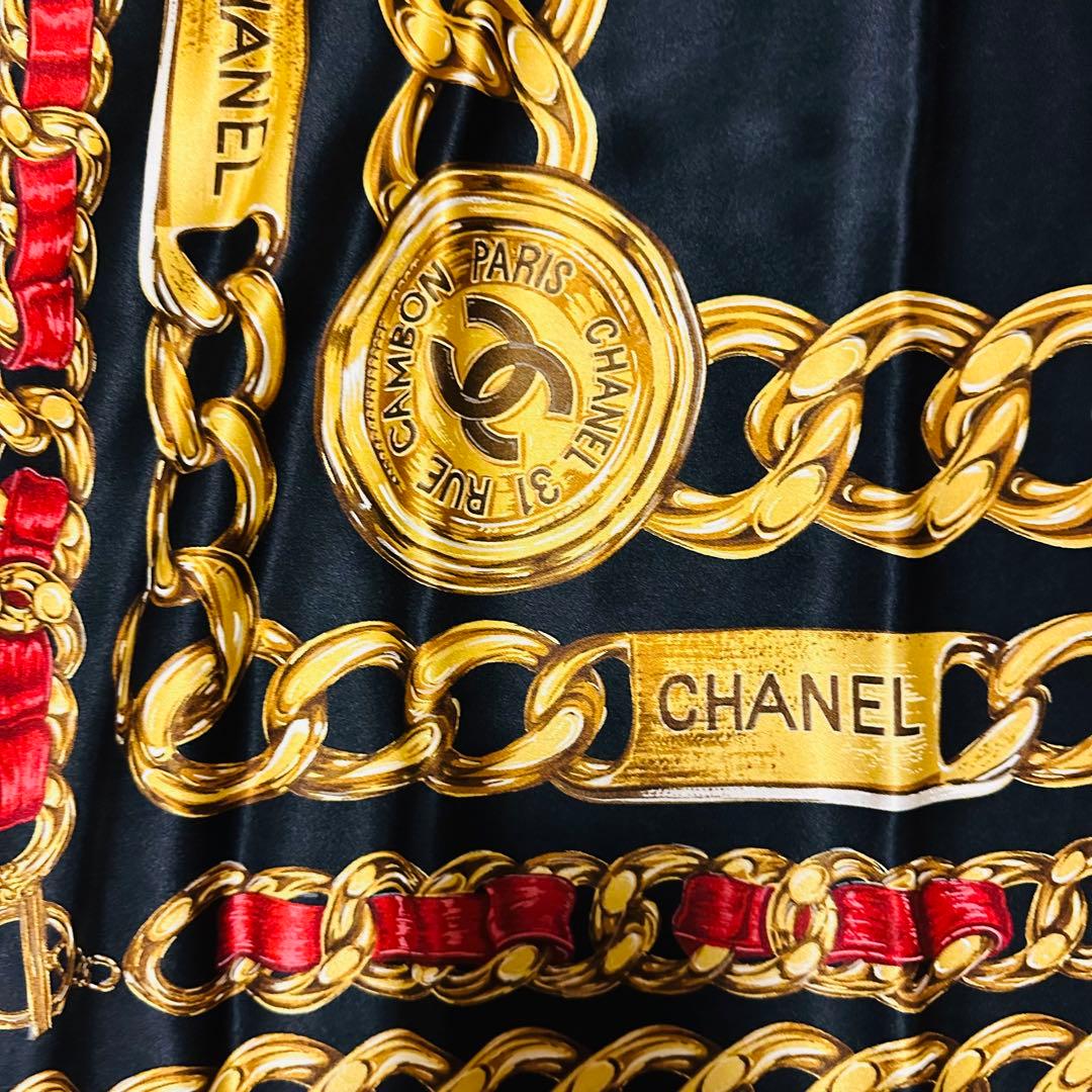 CHANEL シャネル スカーフ 正規品