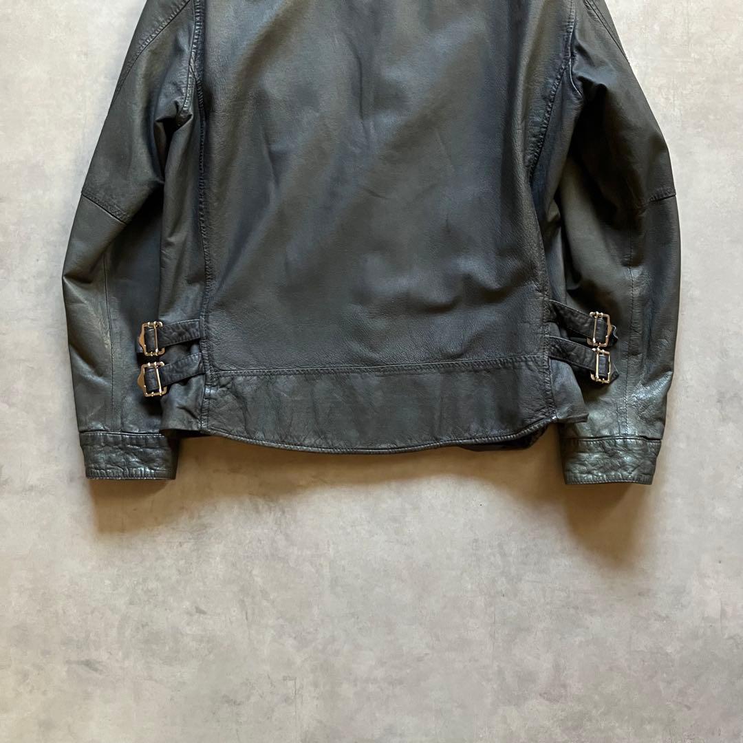 ジャケット・アウター 00s y2k archive gimmick leather jacket