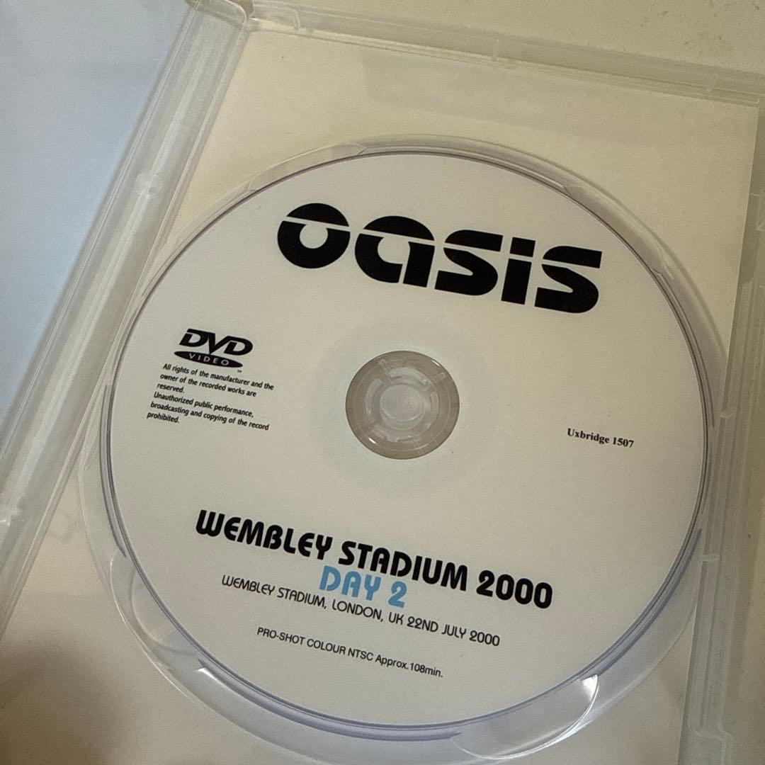 ミュージック Oasis Wembley Stadium 2000 Day 2 DVD